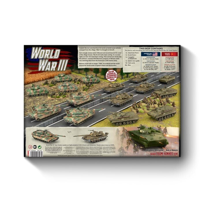 World War 3 The Complete Starter Set - WWIII Team Yankee - Brand New - Flames of War