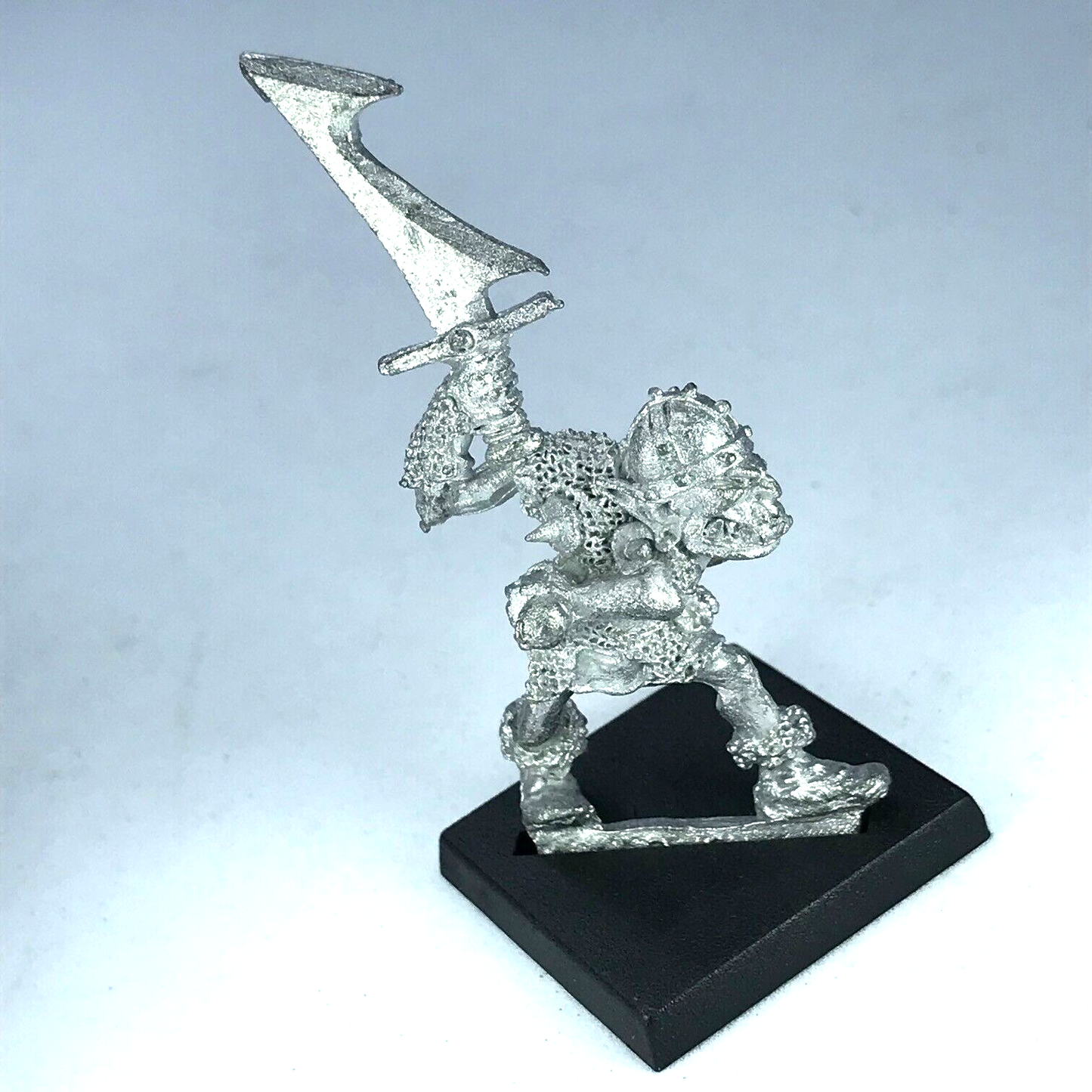 Classic Metal Orc Warrior Dated 1985 Orcs & Goblins - Warhammer Fantasy X12506