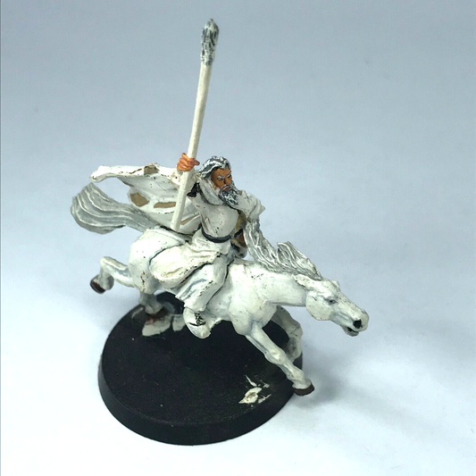 Metal Gandalf the White on Shadowfax LOTR - Warhammer / Lord of the Rings C2661