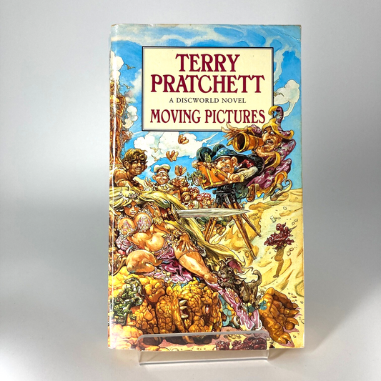 Moving Pictures Discworld Terry Pratchett 1990 Corgi 2nd Printing M1771
