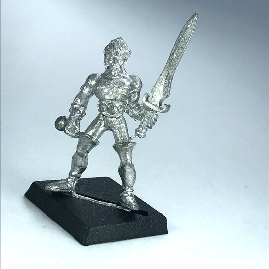 Classic Metal Wood Elves Elf Wardancer - Dated 1987 - Warhammer Fantasy X13123