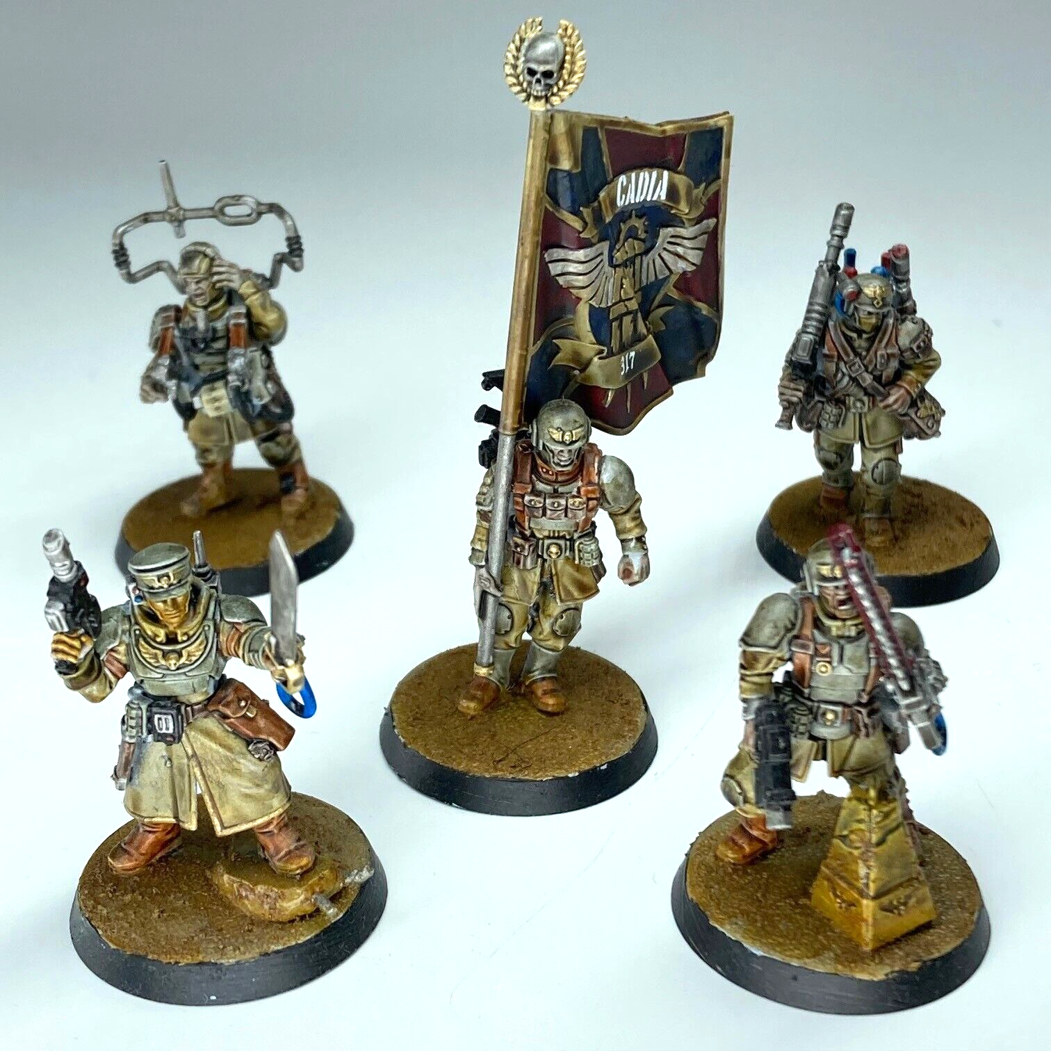 Games workshop Warhammer 40k Space Marine Command Squad Metal Box Complet Gw Games workshop Warhammer 40k Space Marine Command Squad Metal Box Complet Gw