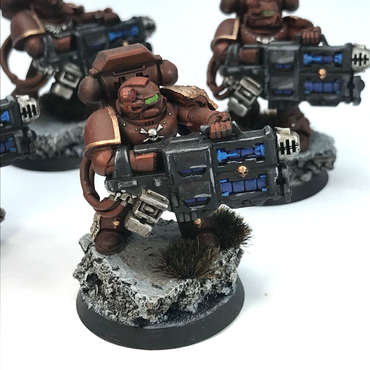 Space Marine Devastator Squad Heavy Weapons - Painted - Warhammer 40K C2535