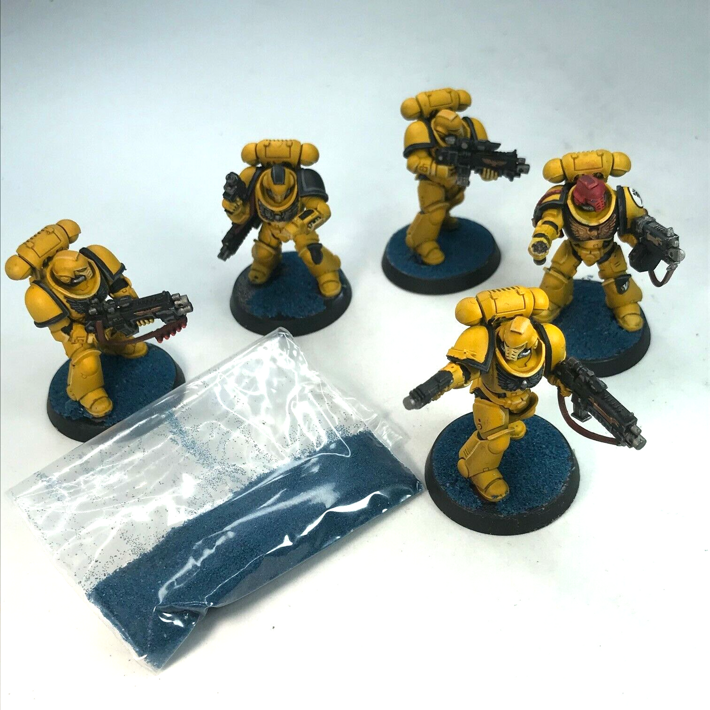 Space Marine Intercessors (missing sword) - Painted - Warhammer 40K C2057