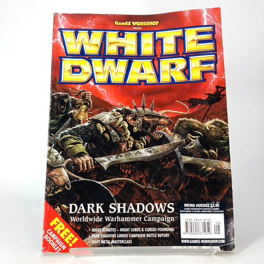 White Dwarf 260 Magazine Games Workshop Warhammer Fantasy 40,000 40K M1563