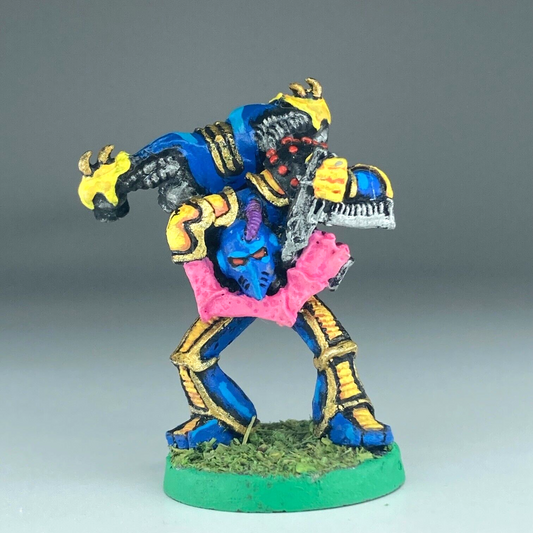 Tzeentch Renegade Chaos Marine - 1st Edition - 1989 Metal - Warhammer 40K X13587