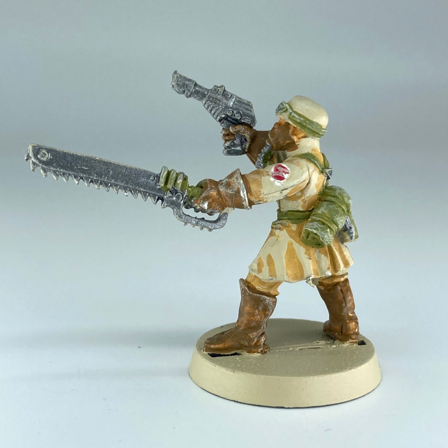 Steel Legion Sergeant - Imperial Guard - Warhammer 40K Classic Metal GW X13680