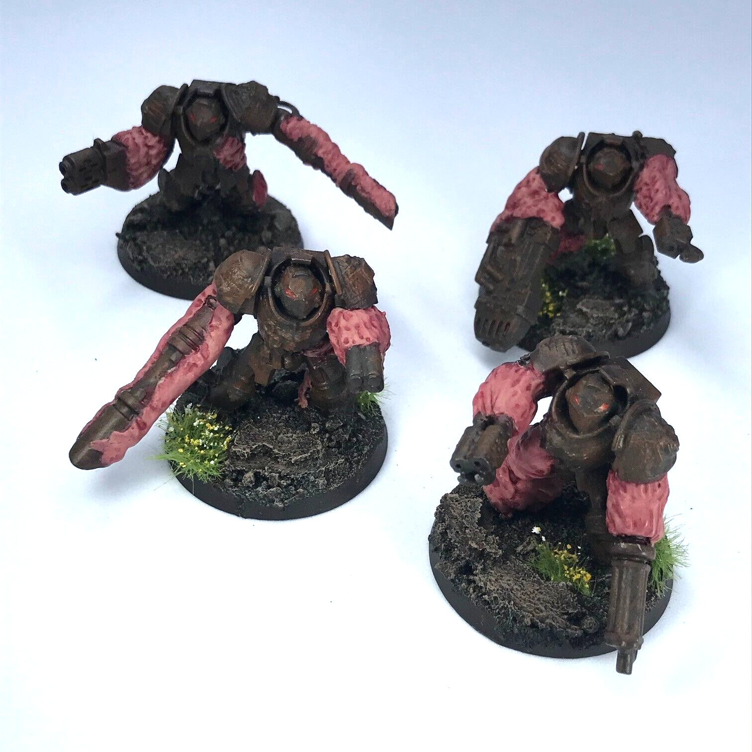 Chaos Space Marines Terminators Kitbash Warhammer 40K Games Workshop chaos-space-marines-terminators-kitbash-warhammer-40k-games-workshop