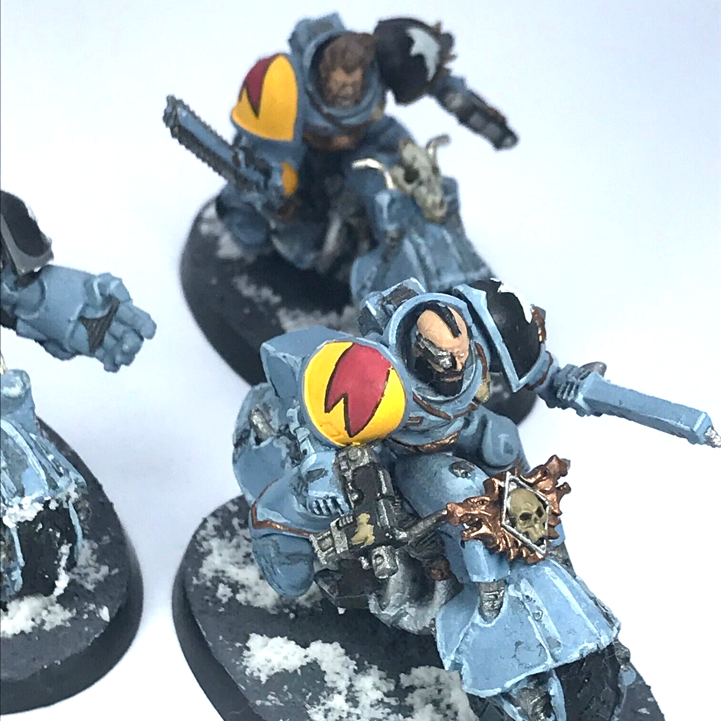 Space Wolves Custom Bike Squad Space Marines - Warhammer 40K C3326