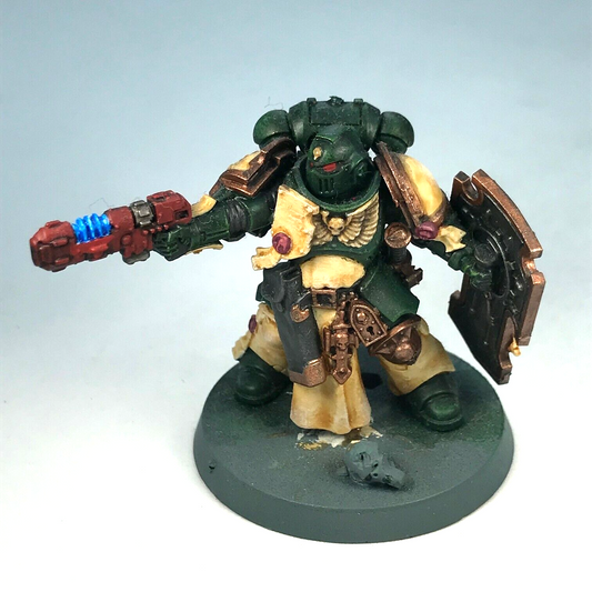 Dark Angels Captain Space Marine - Painted - Warhammer 40K X2550