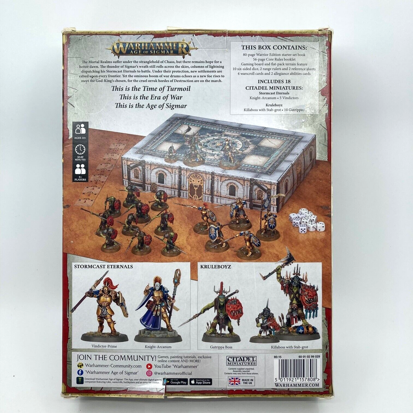 Warrior Starter Set Box Set - Unbuilt - Warhammer Age of Sigmar Games Workshop
