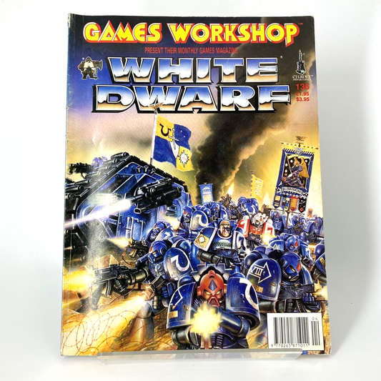 White Dwarf 136 Magazine Games Workshop Warhammer Fantasy 40,000 40K M882