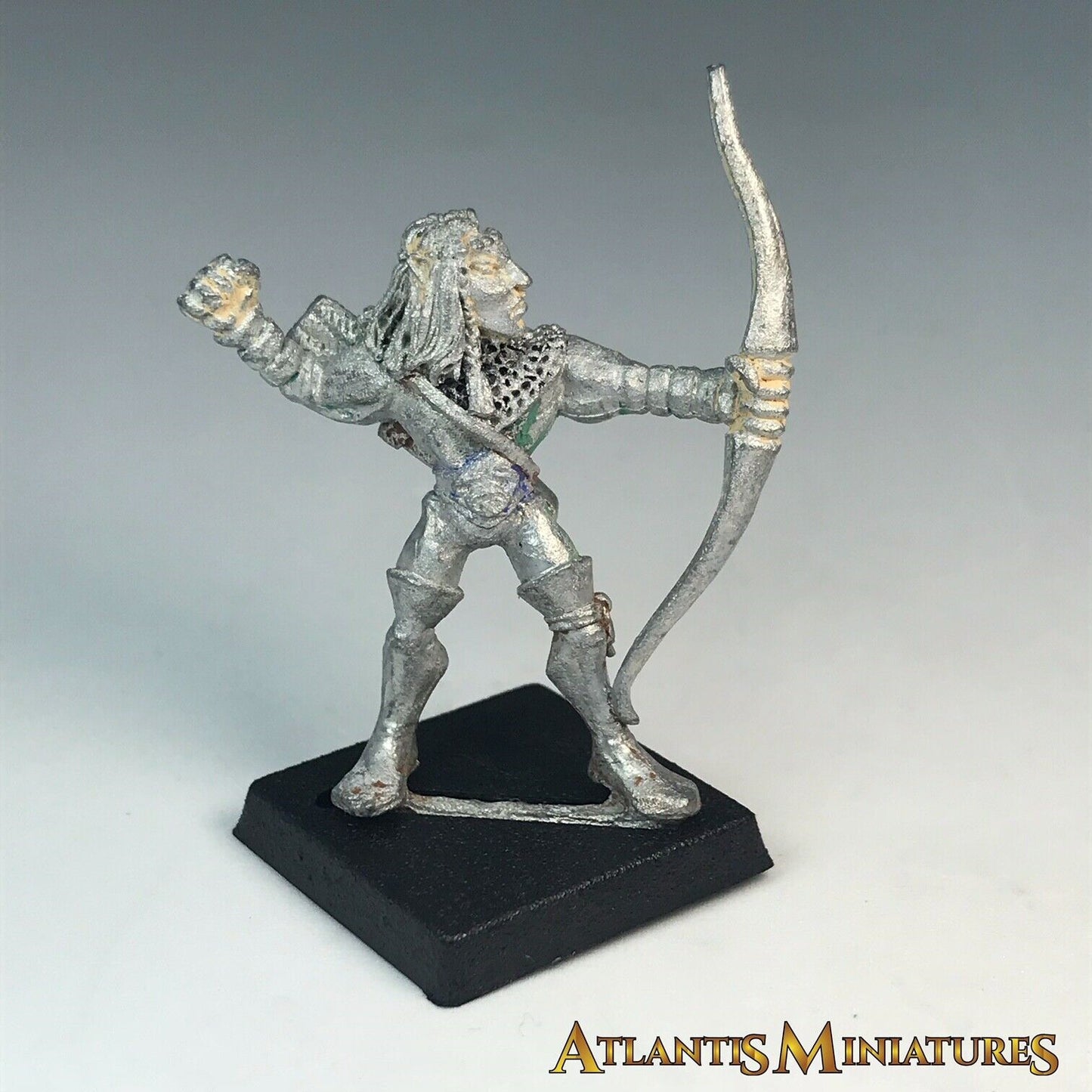 Metal Classic Wood Elf Elves Archer - Warhammer Age of Sigmar X2356