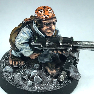 Ratling Sniper Scout Halfling Imperial Guard - Painted - Warhammer 40K X10107