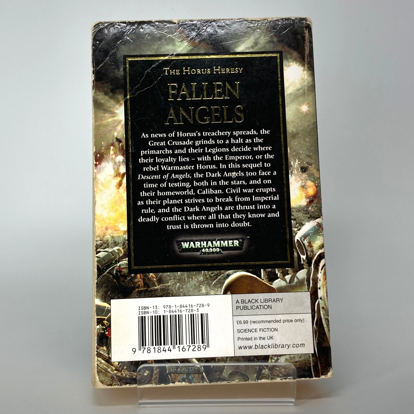 Fallen Angels - Mike Lee - Paperback 2009 Black Library Horus Heresy M91