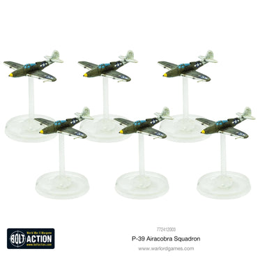 Blood Red Skies: P-39 Airacobra Squadron - Bolt Action Warlord Games Miniatures