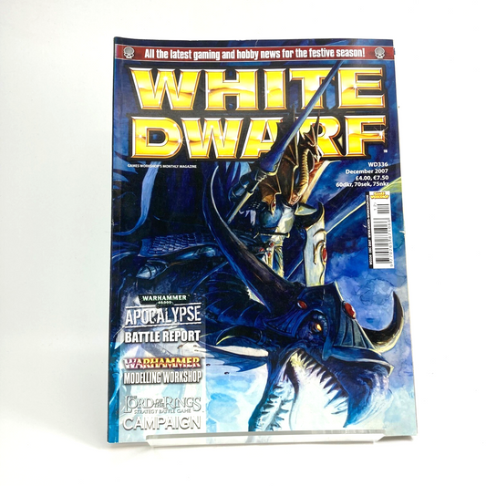 White Dwarf 336 Magazine Games Workshop Warhammer Fantasy 40,000 40K M1292
