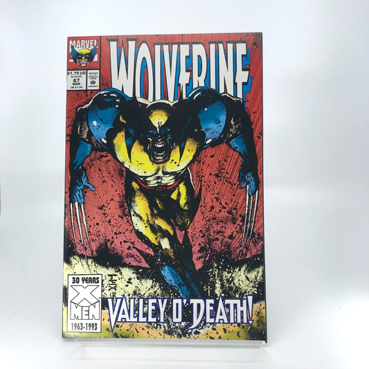 Marvel Wolverine Issue 67 - Original Vintage Comic - Marvel Comics D135