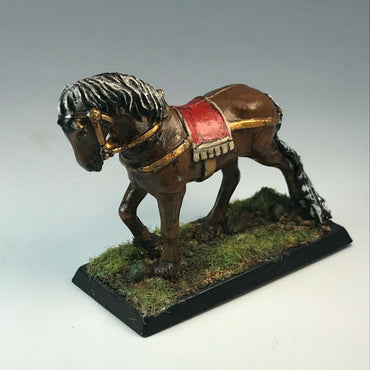 Painted Horse Steed for Character Empire Bretonnian - Warhammer Fantasy X7910