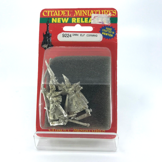 Dark Elf Command Dark Elves Blister - Citadel Warhammer Fantasy C4485