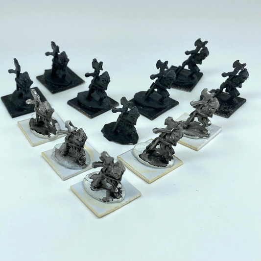 Skeleton Warriors - Metal Miniatures - Suitable For D&D - Unbranded X15155