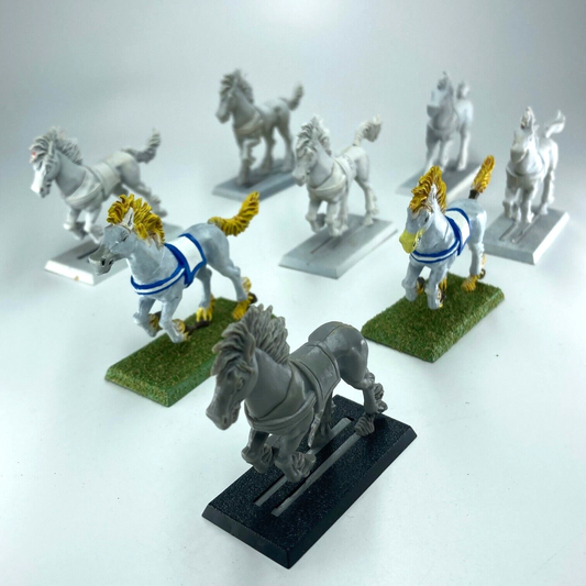 Elven Horses - High Elves - Missing Parts - Citadel Warhammer Fantasy GW C4079