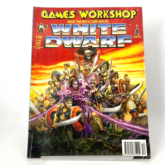White Dwarf 132 Magazine Games Workshop Warhammer Fantasy 40,000 40K M687