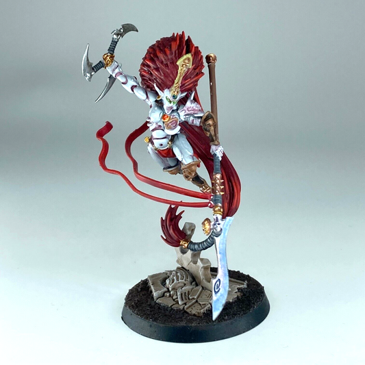 Aeldari Phoenix Lord Jain Zar - Painted - Games Workshop Warhammer 40K C5209
