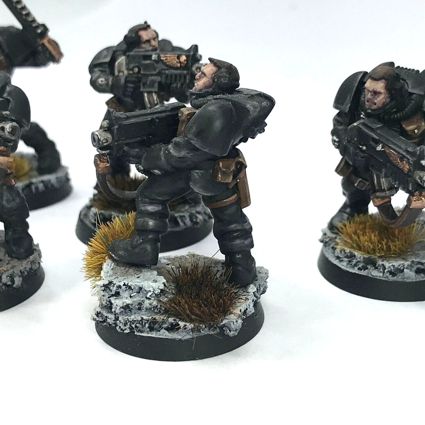 Space Marines Scout Section - Painted - Warhammer 40K C2527