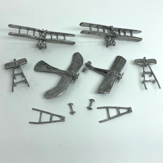 Aircraft Through The Ages - Historical Metal Miniatures - Unbranded X3869