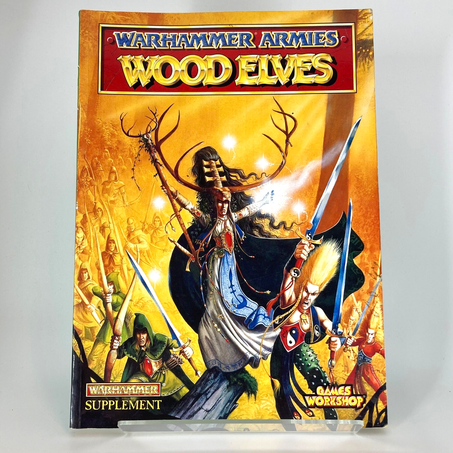 Wood Elves Rulebook - 4th Edition - Warhammer Fantasy Games Workshop M1185