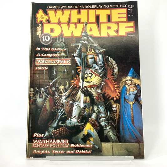 White Dwarf 91 Magazine Games Workshop Warhammer Fantasy 40,000 40K M1092