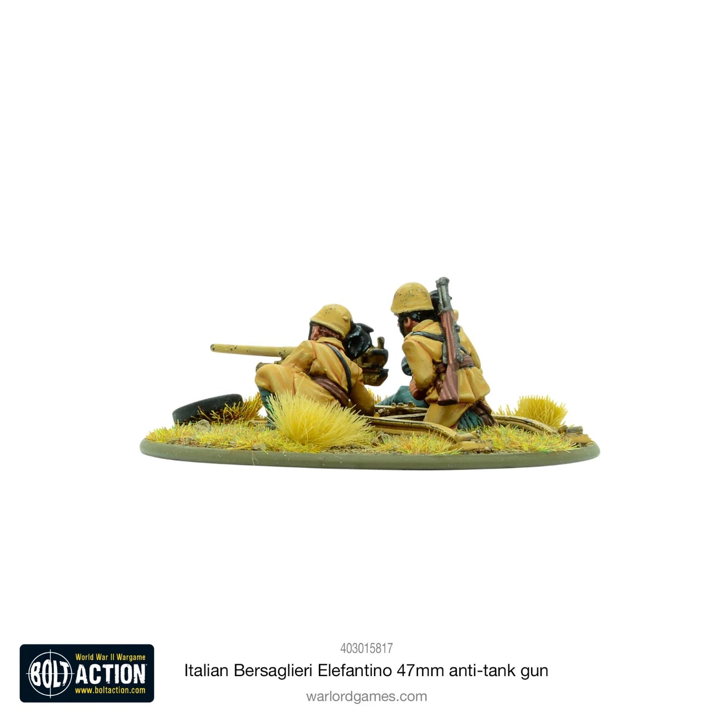 Italian Bersaglieri Elefantino Anti-Tank Gun - Warlord Games Bolt Action