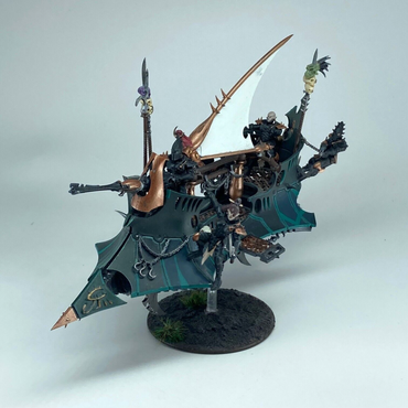 Drukhari Ravager Ship Dark Eldar - Painted - Warhammer 40K Games Workshop (5)
