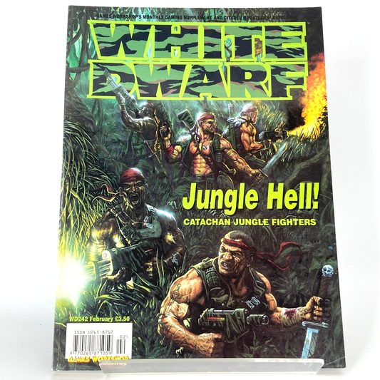 White Dwarf 242 Magazine Games Workshop Warhammer Fantasy 40,000 40K M1418