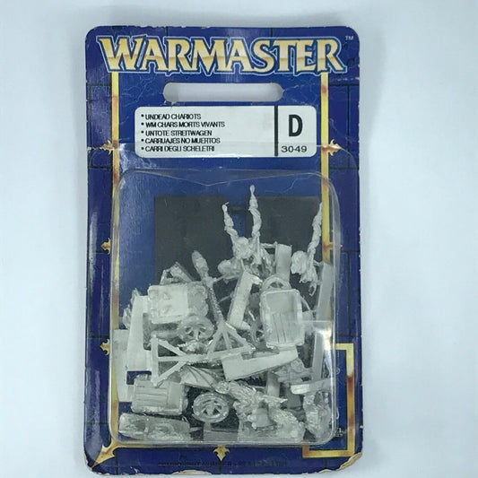 Metal Undead Chariots - OOP - Warmaster Warhammer C22