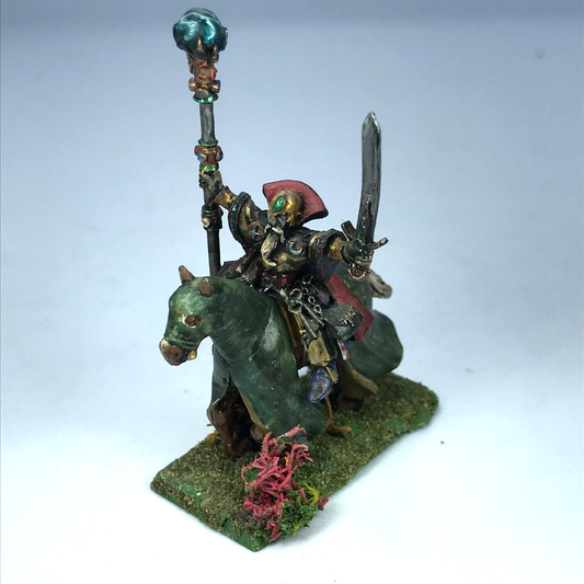 Part Metal Classic Empire Mounted Wizard - Painted - Warhammer Fantasy C3682