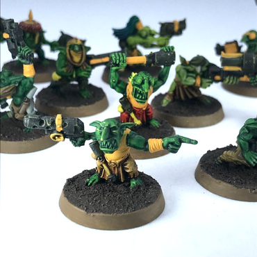 Ork Gretchin Mob Squad Space Orks - Painted - Warhammer 40K Games Workshop C3893
