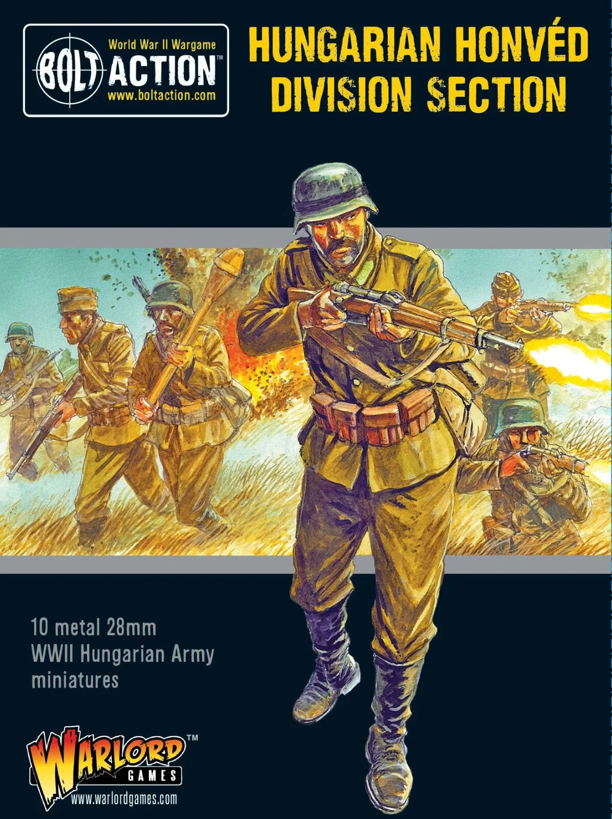 Hungarian 'Honved Division' Section - Warlord Games Bolt Action Miniatures