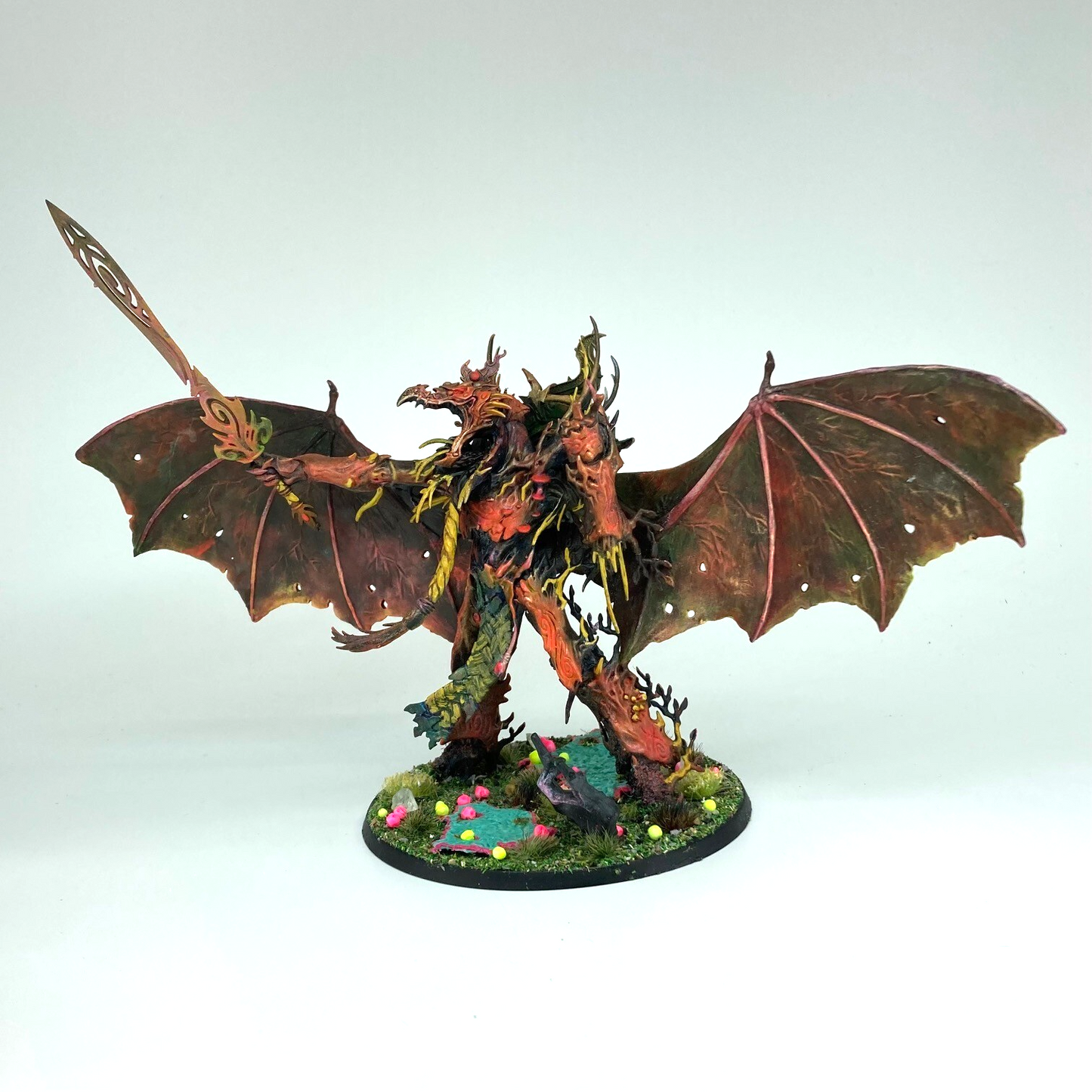 Sylvaneth Winged Treelord Ancient Kitbash - Warhammer Age of Sigmar Painted