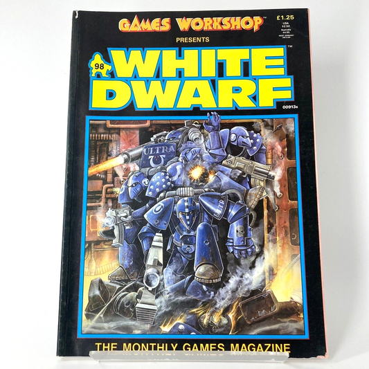 White Dwarf 98 Magazine Games Workshop Warhammer Fantasy 40,000 40K M1099