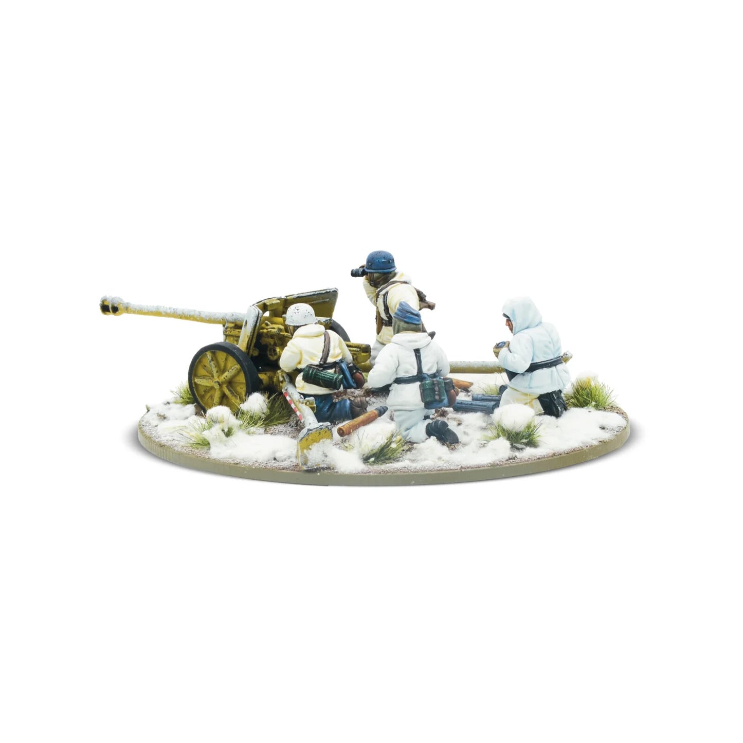 Fallschirmjager (Winter) 75mm PAK 40 Anti-Tank Gun - Warlord Games Bolt Action