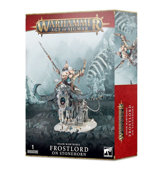 Frostlord On Stonehorn - Ogor Mawtribes - Brand New - Warhammer Age Of Sigmar GW