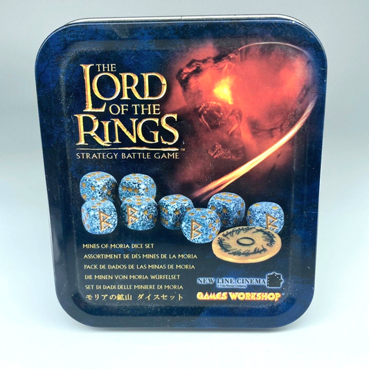 Mines Of Moria Dice Set - Warhammer / Lord of the Rings Games Workshop C5322