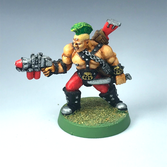 Metal Necromunda Goliath Ganger - Painted - Necromunda Games Workshop X85