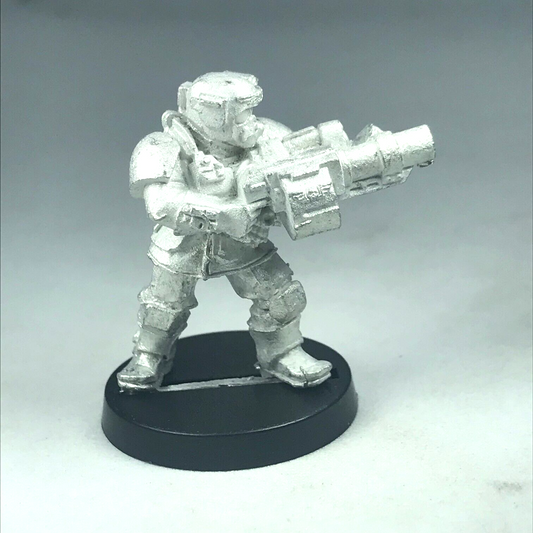 Metal Imperial Guard Kasrkin With Grenade Launcher - Warhammer 40K X4241