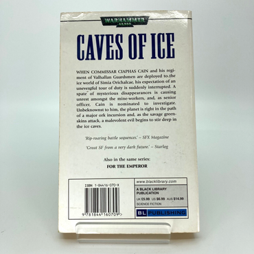 Caves Of Ice - Sandy Mitchell - 2004 Paperback Black Library Warhammer 40K M1803