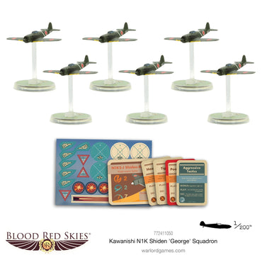 Blood Red Skies: Kawanishi Nik Shiden Squadron - Bolt Action Warlord Games