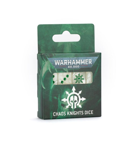 Chaos Knights Dice Set - Brand New - Warhammer 40K Games Workshop