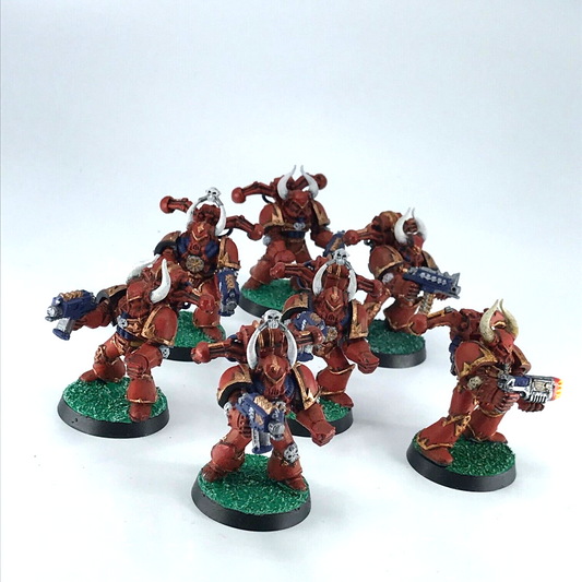 Classic Khorne Beserkers Chaos Space Marines - Painted Warhammer 40K C4919